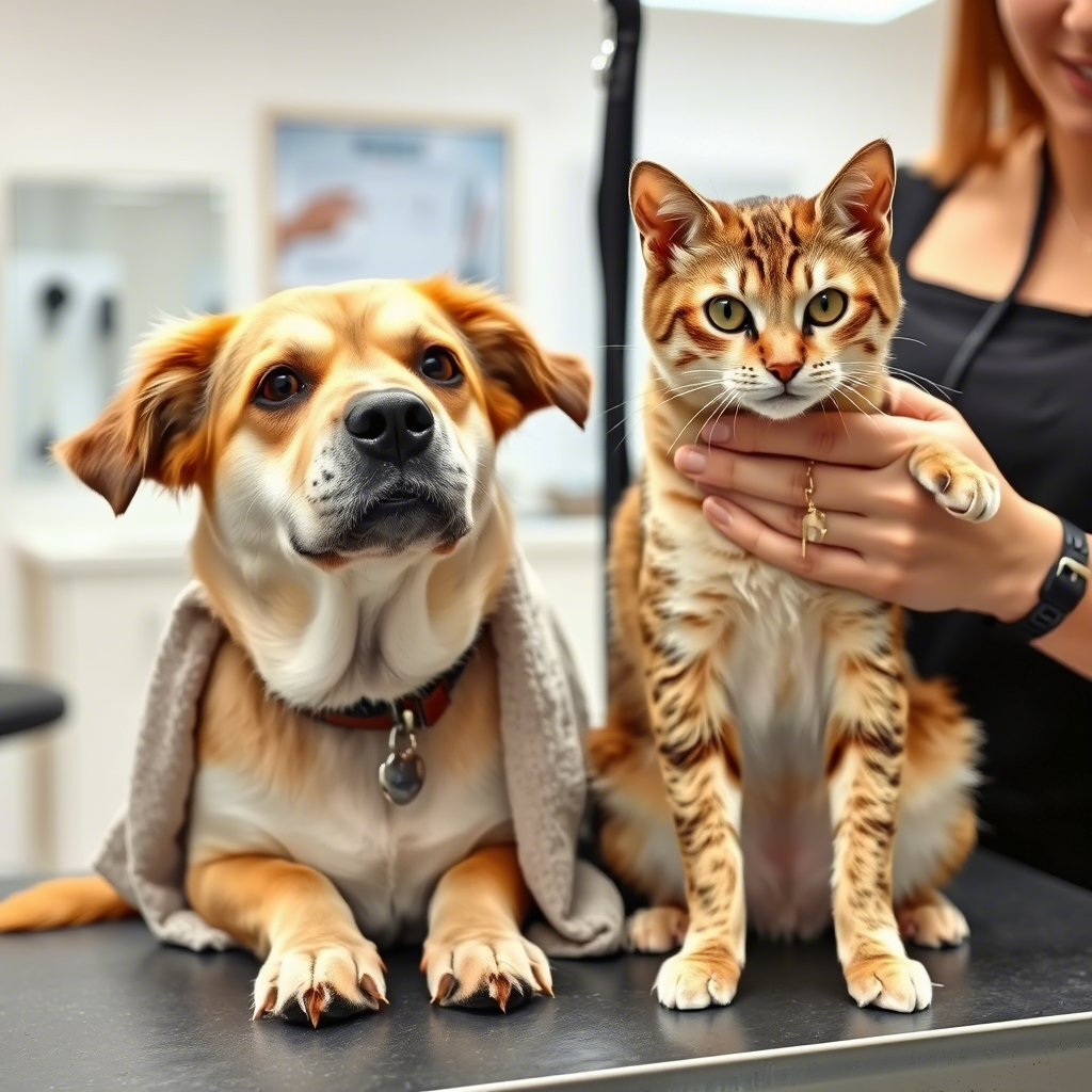 blague chien et chat 