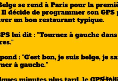 blague belge a paris