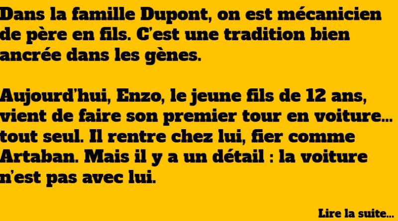 blague de mécano