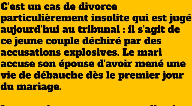 blague divorce