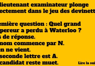 blague examen d'entrée