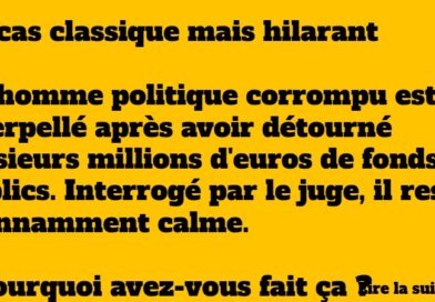 blague homme politique