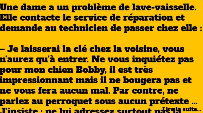 blague perroquet