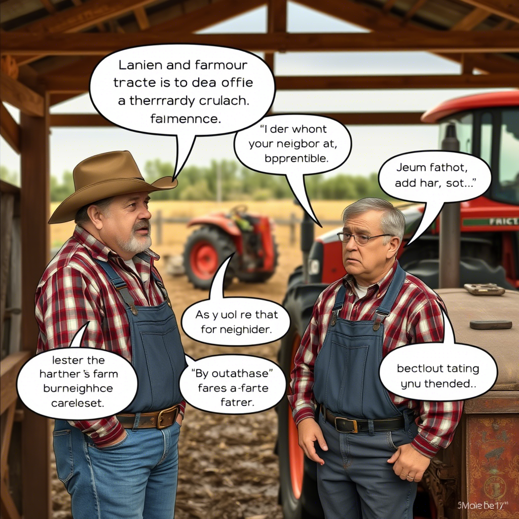 14c879d9 6919 4e9a bbaa d823e6935260 Blague de paysan : Le tracteur qui aurait dû rester au garage