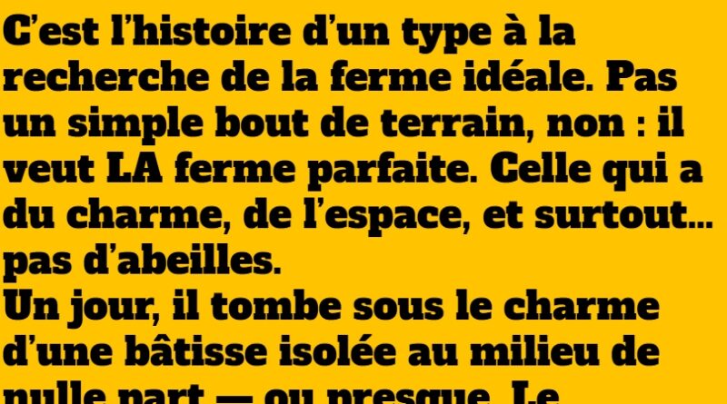 blague ferme
