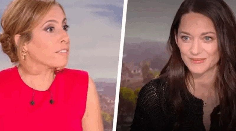Marion Cotillard et Lea Salame @France 2 1