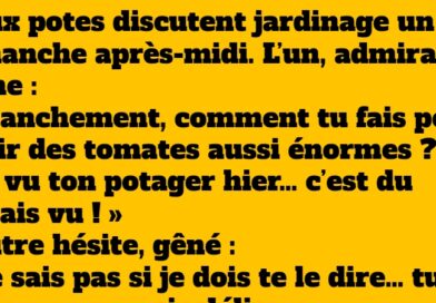 blague jardinage