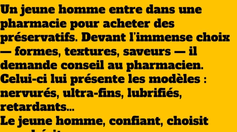 blague pharmacie