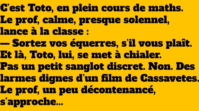 blague toto regle
