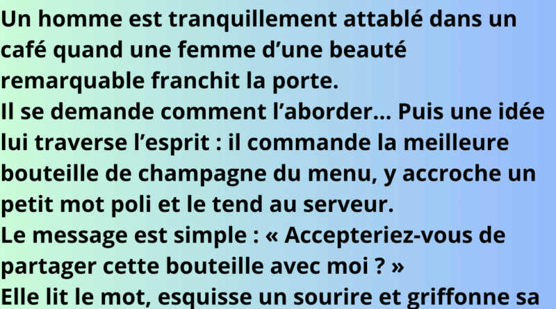 blague demande insolite