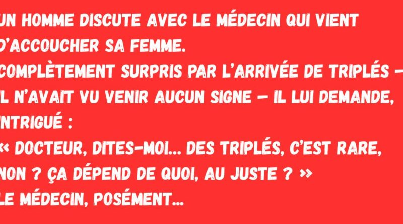 blague plusieurs facteurs