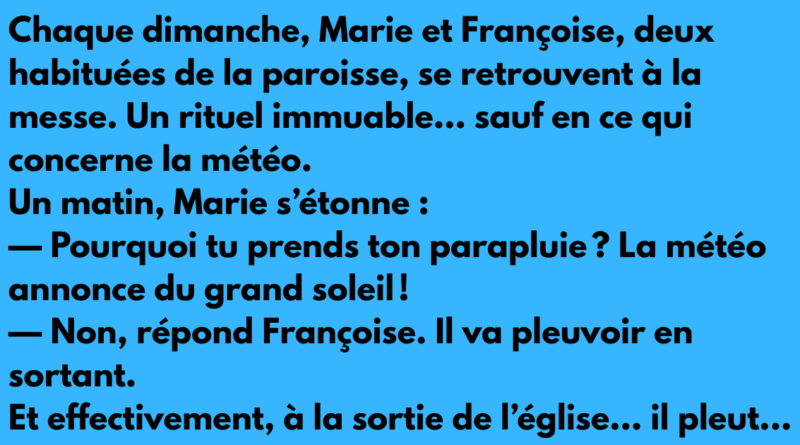 blague point météo