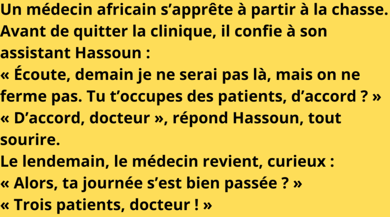 hassoun blague