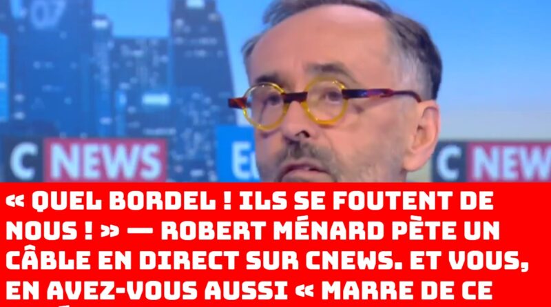 marre de ce cinéma