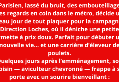 poulet parisien blague