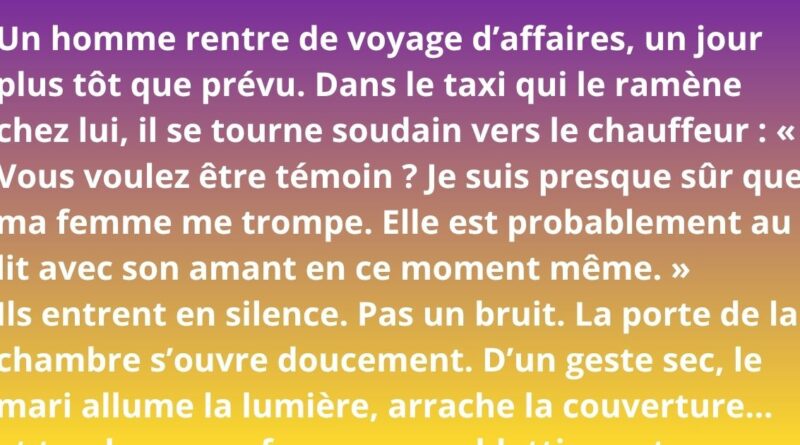 retour de chine
