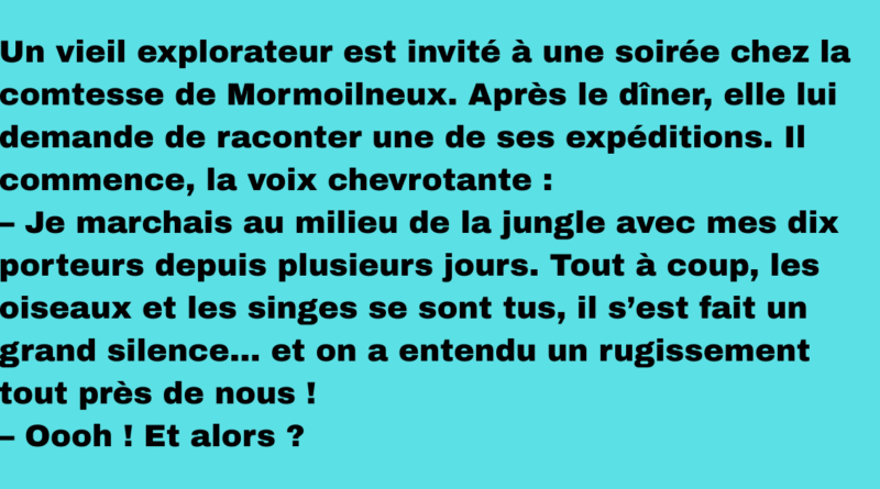 blague explorateur