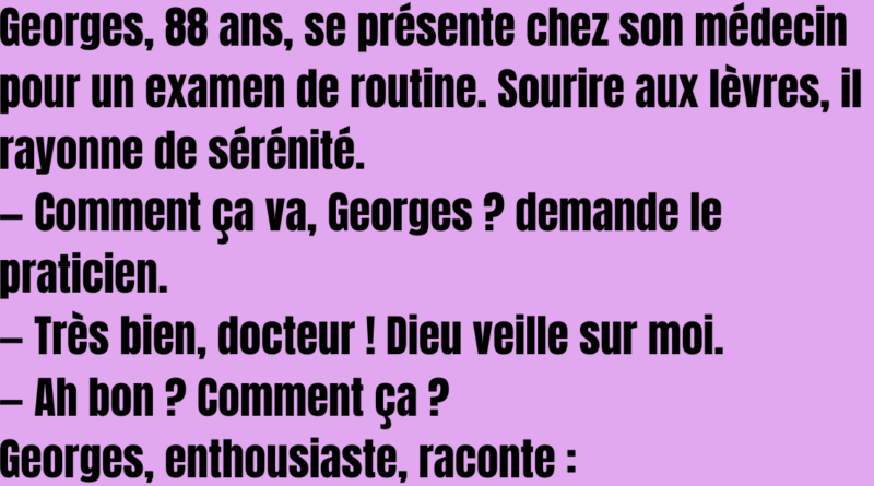 blague georges
