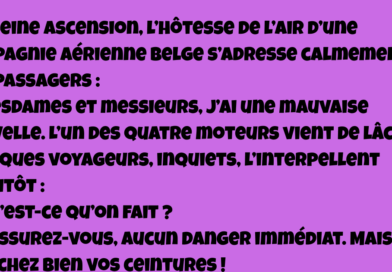 blague hotesse belge