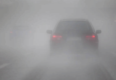 brouillard voiture