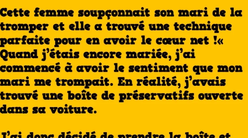 blague ne jamais mentir à une femme