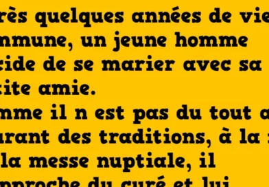 blague la belle mariée