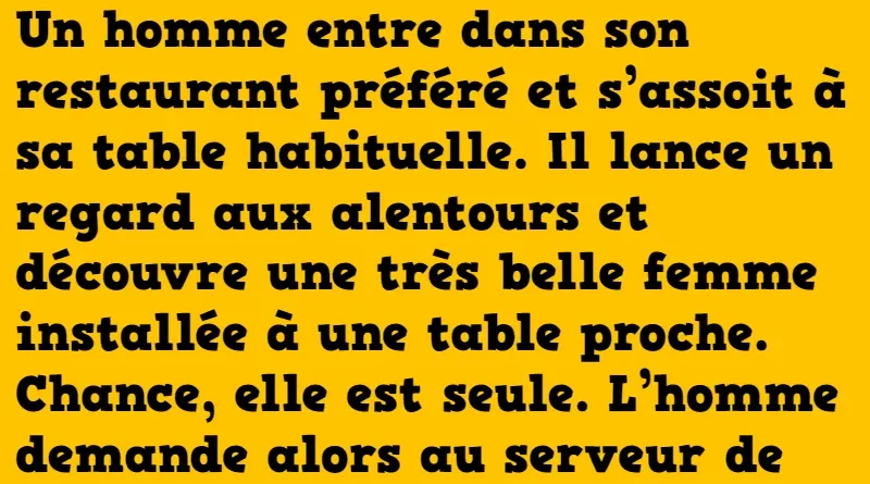 blague une réponse satisfaisante