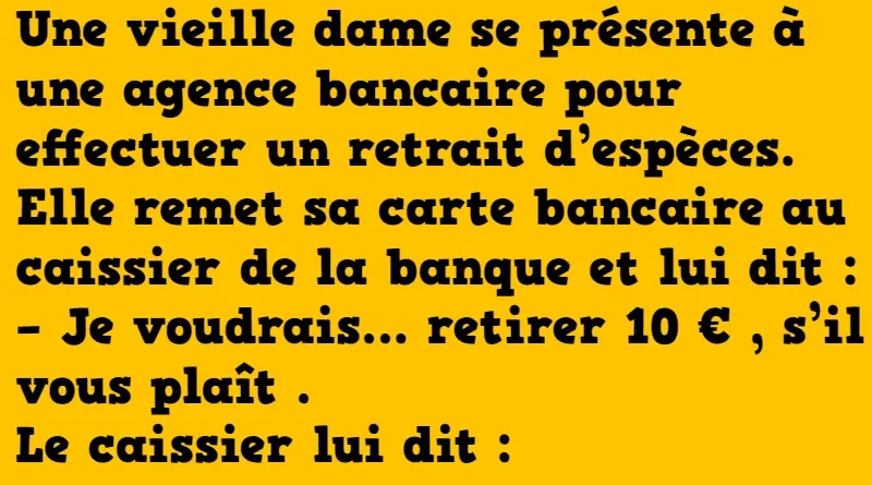 blague vieille rusée