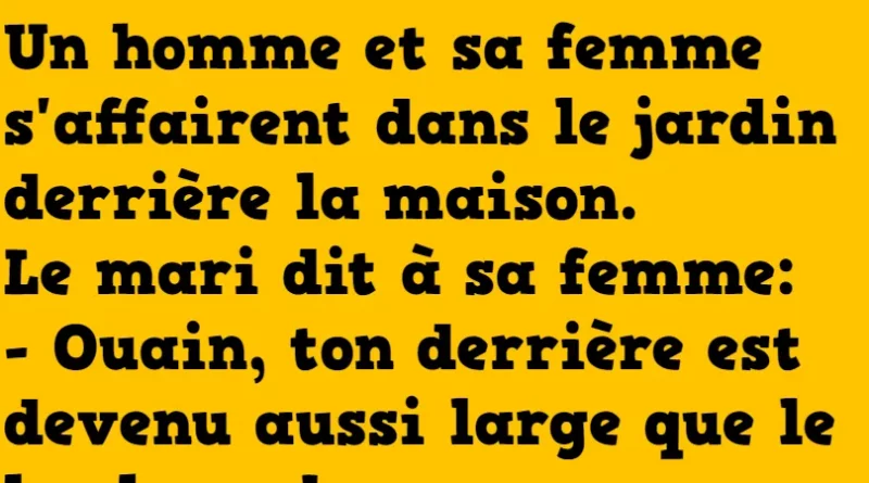 blague le genre de remarque a eviter