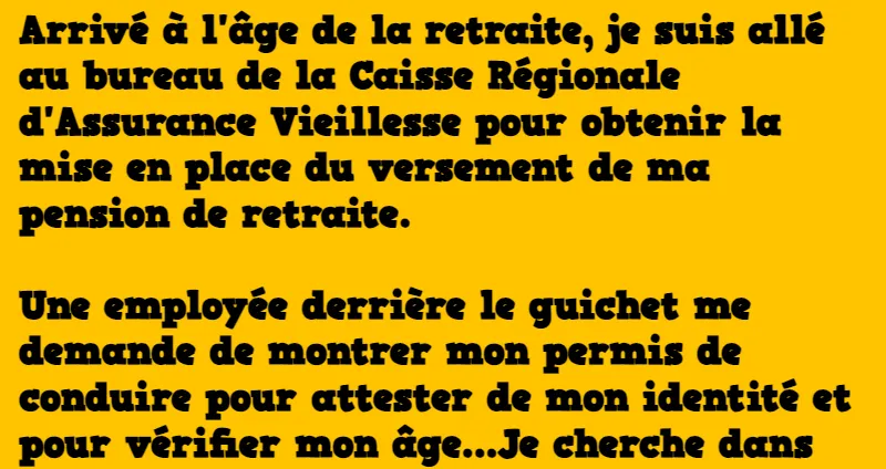 blague à la caisse d'assurance