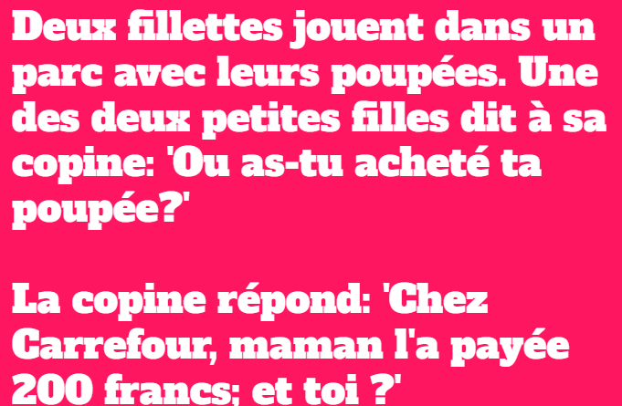 blague