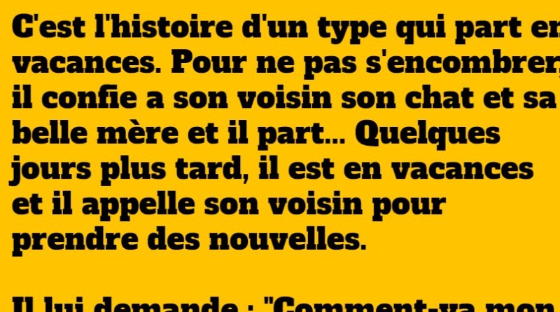 blague elle est sur le toit