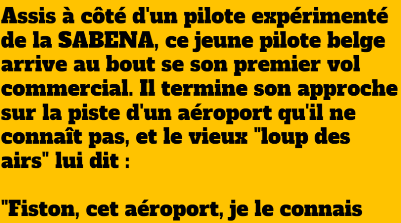 blague le vol dinitiation