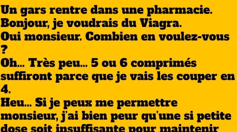 blague un petit malenendu