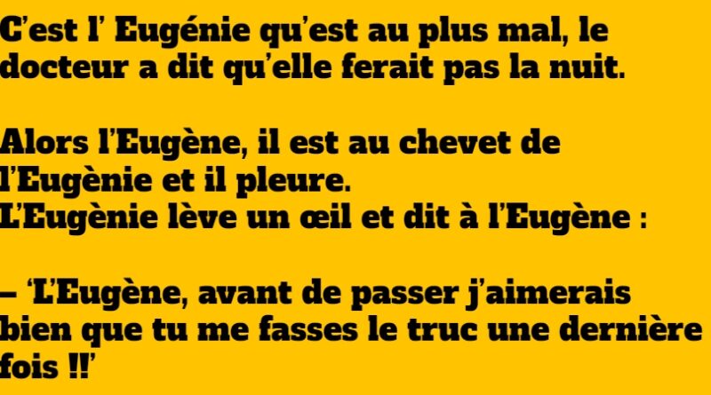 blague leugene et leugenie