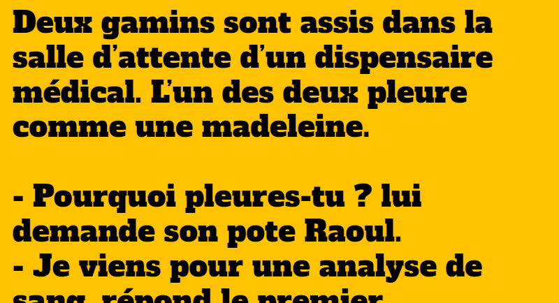 blague linnocence des enfants