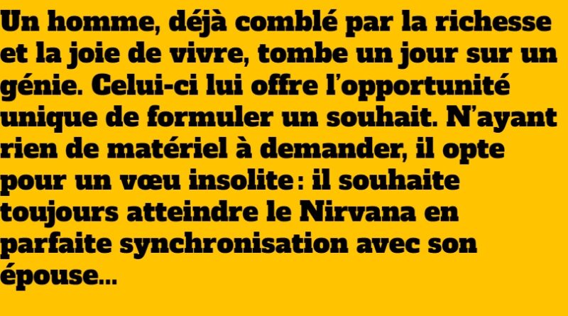 blague drole de souhait