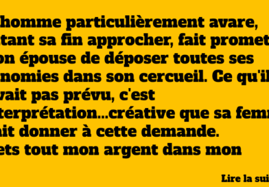 blague avare