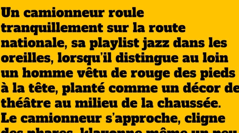 blague camionneur