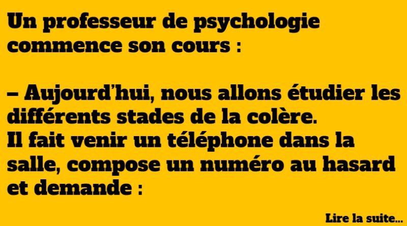 blague colere