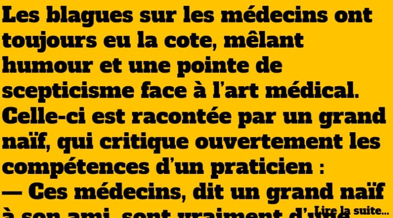 blague medecin 1