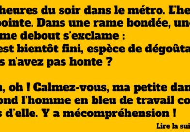 blague metro