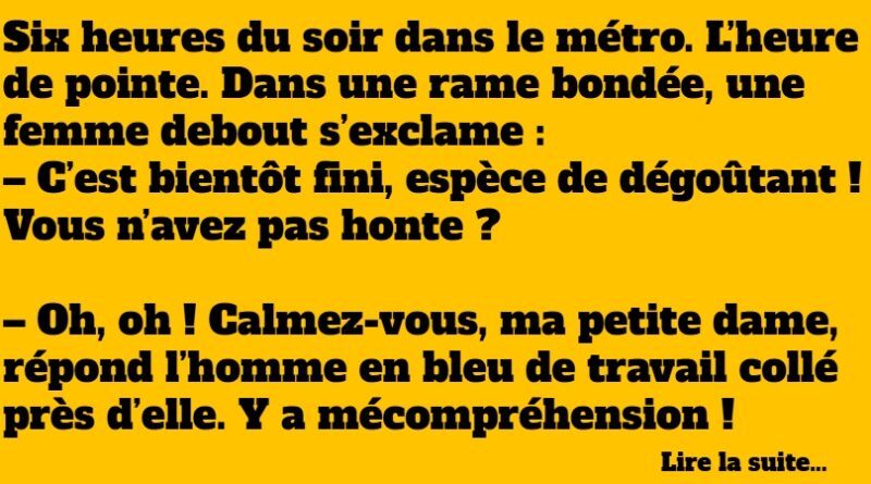 blague metro