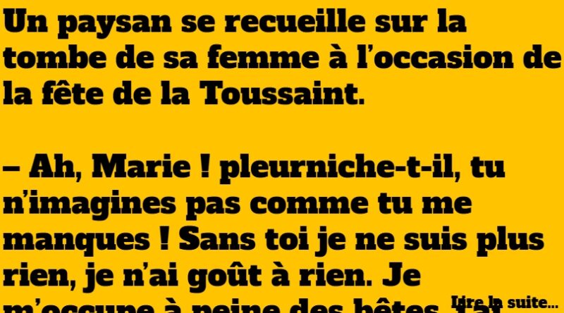blague paysan