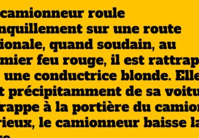 blague un camionneur