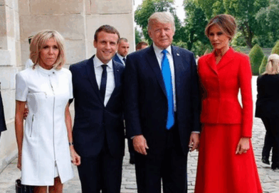 couple trump et couple macron