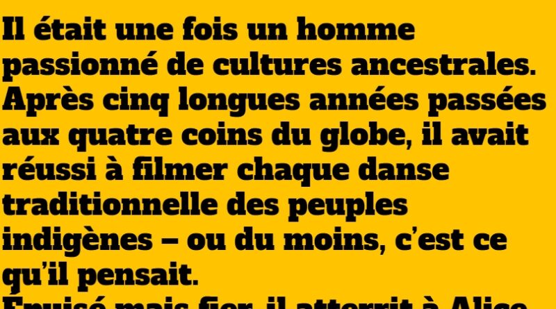 blague danse ancestrale