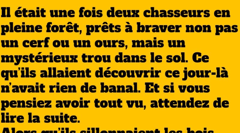 blague deux chasseurs