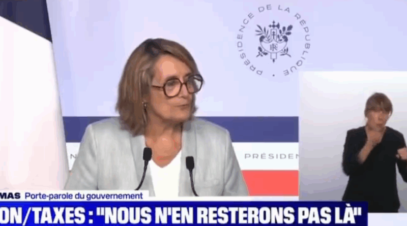 La France ignore tout de l’accord UE États unis, révèle Sophie Primas