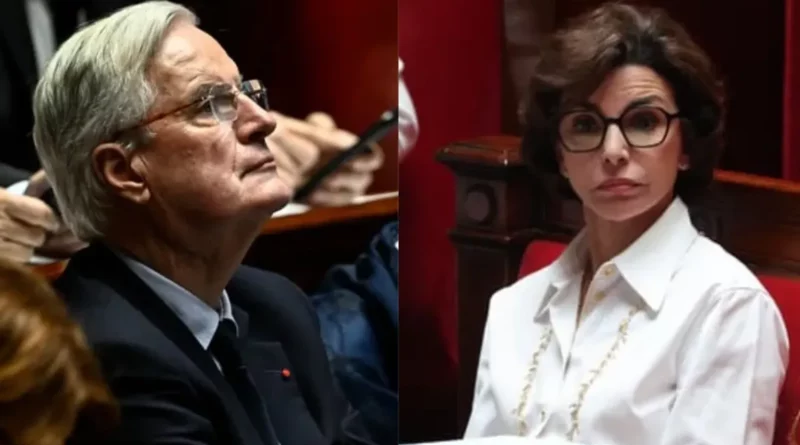 Michel Barnier et Rachida Dati a l Assemblee nationale image d illustration 2116503